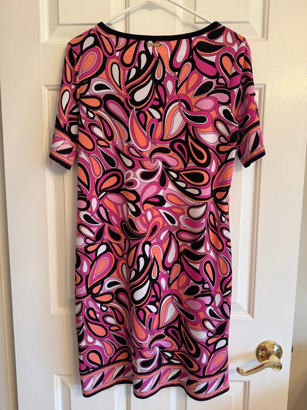 Michael Kors Pink, Gray & Black Abstract Dress - Picture 3 of 3